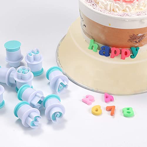 Nuoda 0-9 Numbers Cake Mold,Fondant Cookies Plunger Cutter Mold,Diy Chocolate Sugarcraft Stamp Impress,Cake Decorating Tools,Kitchen Life Durable Food Grade Plastic-Easy Cleanup (Number) #TOP2