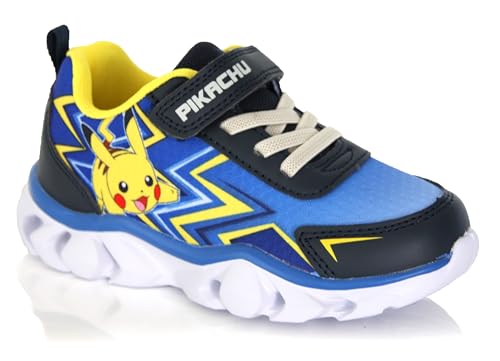 Baskets enfant Pokémon Pikachu chaussures de sport à scratch Leomil pointure 24-33