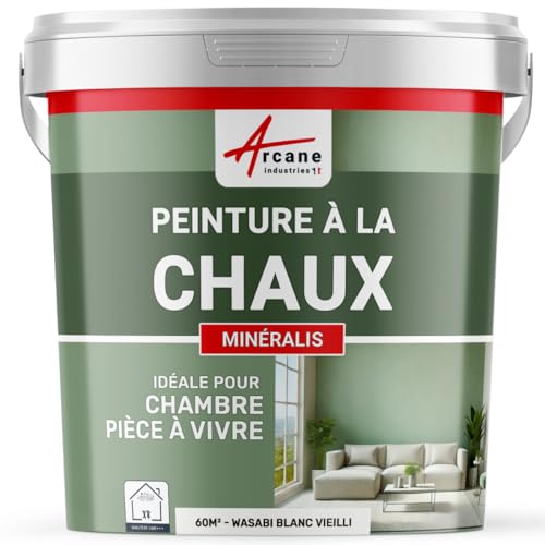 Peinture chaux naturelle ARCANE INDUSTRIES