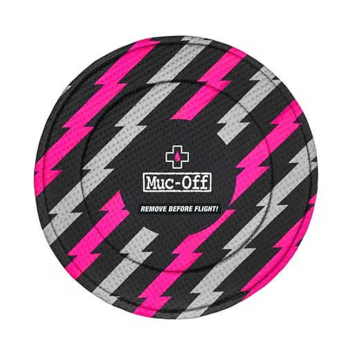 Muc-Off Disc Brake Cover - Washable Neoprene Brake Shield for Mountain Bike and Road Rotors - Protects Against Overspray and Damage - Bolt, 1 Pair