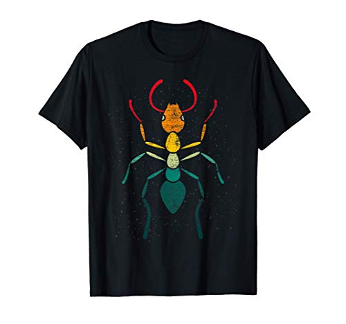 Retro Insecte Fourmi T-Shirt