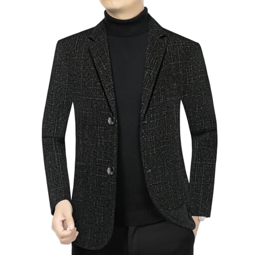Blazer chaud pour homme parfait pour les réunions d'affaires et sorties d'hiver