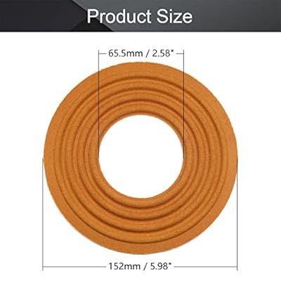 Fielect 152x65.5mm Speaker Repair Spider Subwoofer Bass Loudspeaker Replacement Speaker Accessories Spider 1Pcs