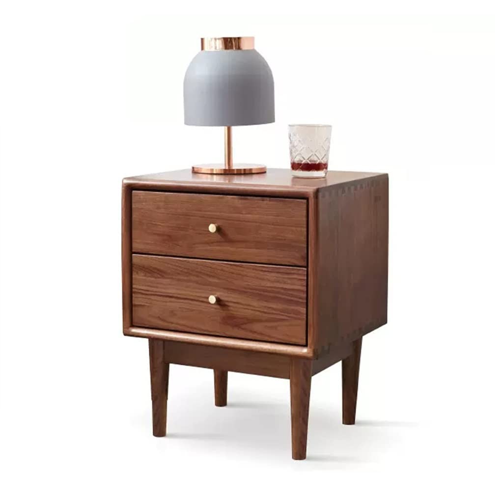 BHGFYXBS Side Tables Bedroom Nightstand Table Simple Modern With Double Drawers Large Capacity Bedside Storage Cabinet Nordic Lockers Bedside Tables