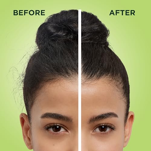 Garnier Fructis Sleek & Shine Shampoo (22 Fl Oz), Conditioner (21 Fl Oz) + Frizz Tamer (0.28 Fl Oz) Set for Frizzy, Dry Hair, Plant Keratin (3 Items), 1 Kit (Packaging May Vary) - image 3