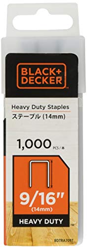 BLACK+DECKER(ブラック&デッカー) GoPak タッカー・ネイラー用 ステープル 14mm BDTRA709T
