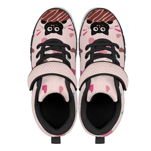 Girls Kids Tennis Sneaker Breathable Comfortable Casual Sports Sneakers Outdoor Non Slip Walking Hiking Shoes for Preschoolers Elementary Kids Size 11-153