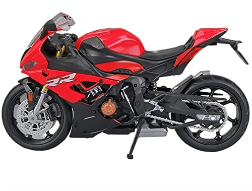 Miniature S1000RR de collection haut de gamme en alliage et métal injecté rouge