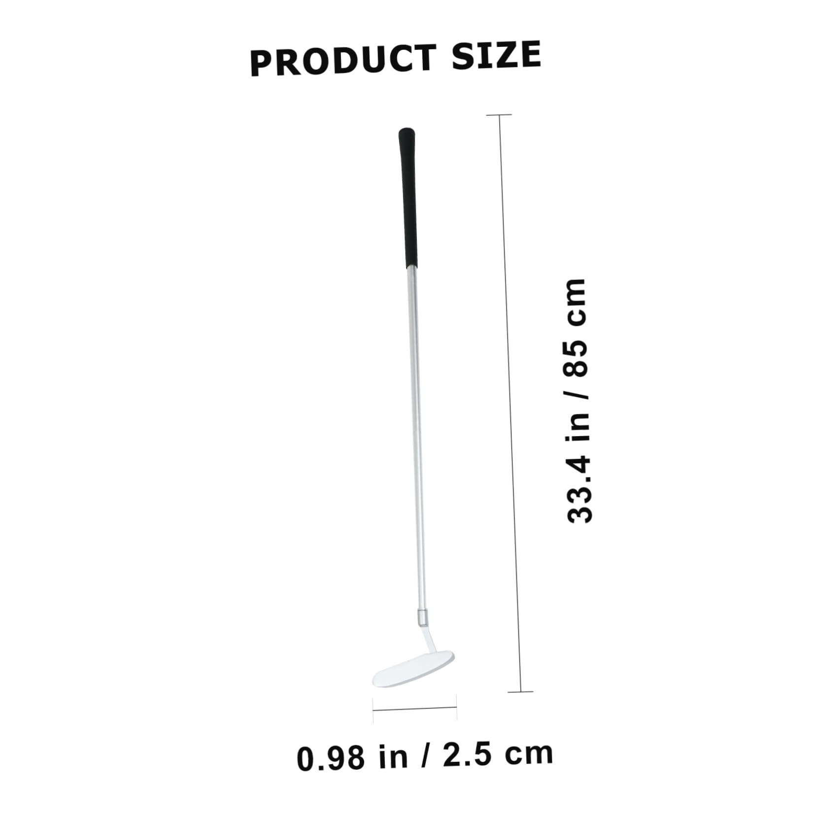 YARNOW Golf Alignment Practice Rods 1 Set Golf Putter Folding Design Travel Indoor Golfing