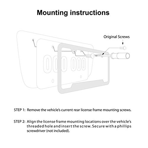 Baron Jewelry Dog Lovers Plastic License Frames Pawprints Dog Bones And More (All Paws Blk/Red) #TOP6