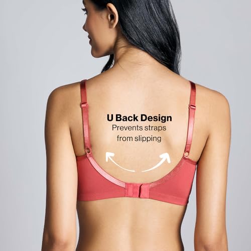 Image of NYKD NYB169 Cotton Non Padded Non Wired Encircled Shaping Bra Full Coverage Side Lift (Plus