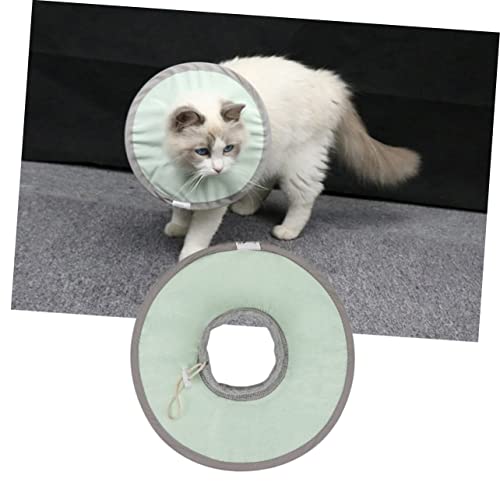 Collier de récupération chat et cône chiot anti-léchage x2