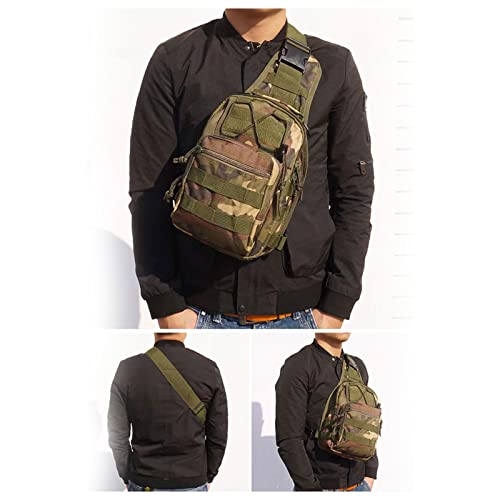 Mochila táctica eBigValue Sling Bag pequeña miniatura 3