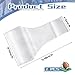 Deekin 2 Pcs Football Referee Bean Bag Accessories Football Referee Throw Down Nylon Bean Bag(White,Long Neck)