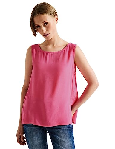 Top chemisier femme fluide Street One pour masquer les rondeurs avec élégance