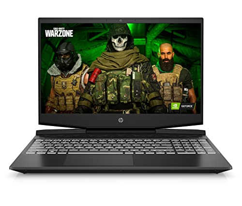 HP Pavilion Gaming laptop 15-dk2029na, Full HD, Intel i5, 8GB RAM, 512 GB SSD, NVIDIA GTX 1650, Windows 11 Home - Black