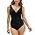 Costume Intero Donna - Costumi Interi Curvy Modellante Sexy Costume da Bagno Donna Mare Costumi Bikini Scollo a V Push Up con Controllo della Pancia da Bagno Un Pezzo Spiaggia Beachwear