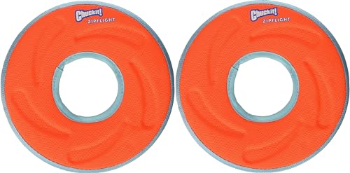 Frisbee Chuckit Zipflight jouet de plage et parc pour chien M