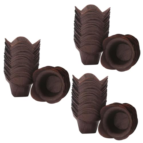 Caissettes à gâteaux en lotus robustes de qualité supérieure pour muffins