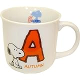 スヌーピー イニシャル マグ A