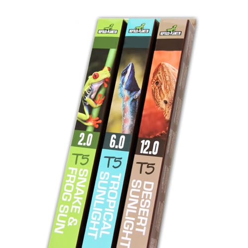 Reptiles-Planet Tubo Solar T5 2.0 Serpientes y Ranas, 39W, 88cm Longitud, 16mm Diámetro