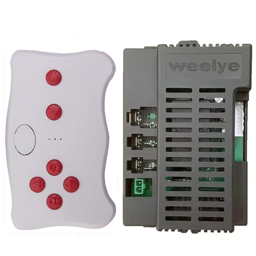 Weelye RX71 12V CE FC 2.4G Bluetooth Remote Control and Receiver Kit Controller Control Box Accessories for Children Electric Ride On Toys Car Replacement Parts