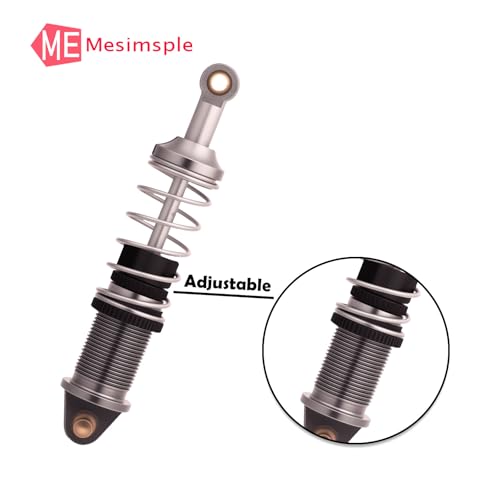Image of Alloy MN86 Shocks for 1 /12 MN86 MN86K MN86KS Front Rear Shock Upgrades Part Gray