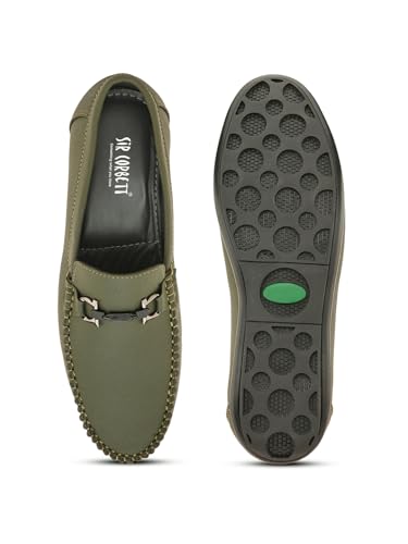 Image of SIR CORBETT Leather Loafers for Men (Size 6 to 13)