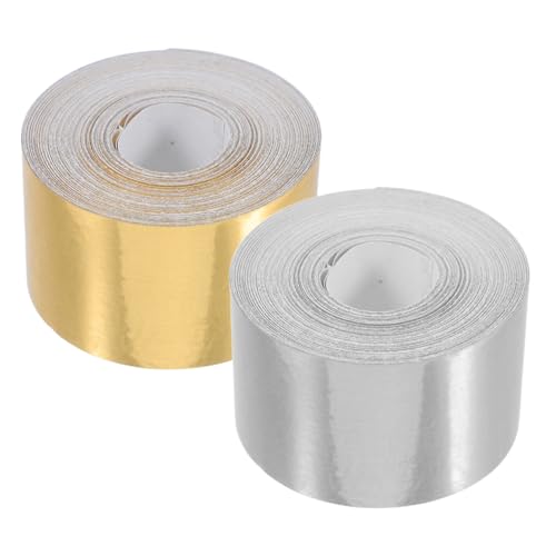 MAGICLULU 2 rollos Cinta Adhesiva Selladora Resistente al Aceite para Cocina y Baño Protección Borde Fregadero y Encimera Fácil Instalación y Limpieza