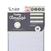 Tinéo - Matelas Climatisé 60x120x10cm - Matelas Bébé - Climatisé - 1 Face Été - 1 Face Hiver - sans Traitement - Densité 20 kg/m3 - Fabriqué en France