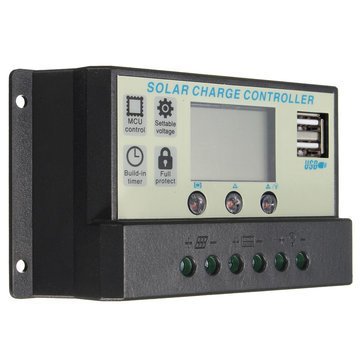 3NH 10/20A 12/24V Auto Solar Panel Battery Regulator Charge Controller Battery Charging