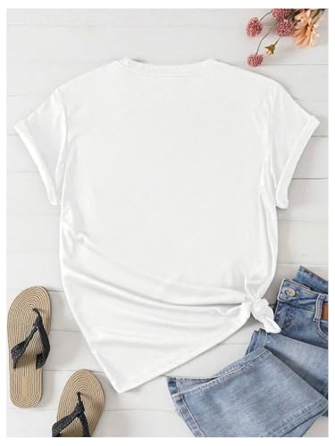 SOLY HUX Women's Summer Graphic Tees Crew Neck Short Sleeve T Shirt Vintage Aesthetic Tops2