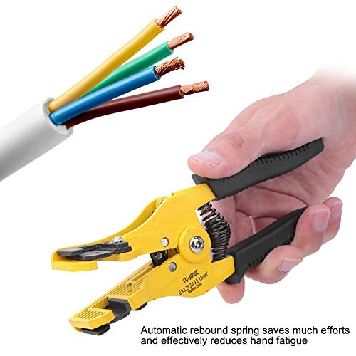 Wire Stripping Pliers, Automatic Wire Stripper Pliers Electricians Cable Stripping Tool 0.9/1.25/2.0/3.5/5.5mm - Image 3