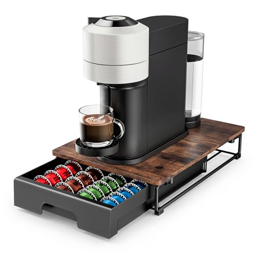 EVERIE Wooden Coffee Pod Drawer
