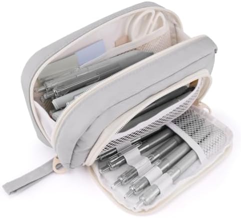 COLOCASTLE Federmäppchen Mäppchen Mädchen Große Kapazität Federtasche 3 Fächer Etui Schule Federmappe Jungen Mäppchen Teenager Erwachsene für Schule & Büro