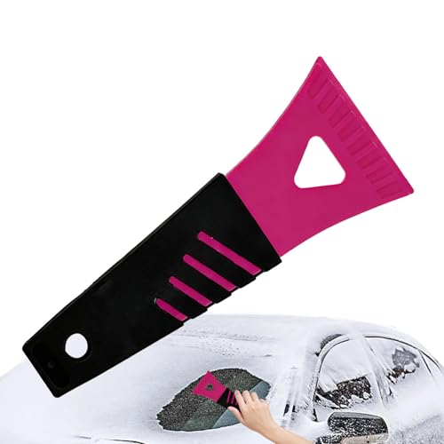 Qidures Raspador De Hielo | Herramienta de Limpieza de Escarcha Invernal,Limpiador para Parabrisas | para Vehículos y Camiones en Clima Frío Mantenimiento Exterior Conducción y Viaje