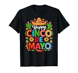 Happy Cinco de Mayo Fiesta Mexican Party 5 De Mayo Men Women T-Shirt