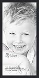 ArtToFrames 17x36 inch Black Picture Frame, 2WOMFRBW72079-17x36
