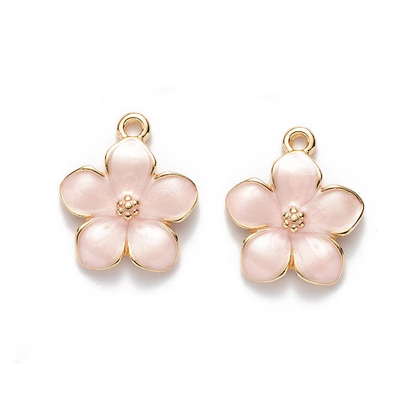 Amazon | 桜 チャーム ペンダント 合金 さくら 花びら