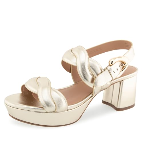 Aerosoles Camea sandale à talon chic avec finitions soignées en cuir synthétique