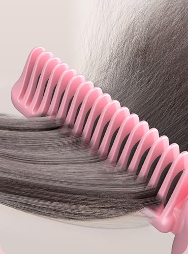 Cepillo alisador de pelo portátil y plegable miniatura 4