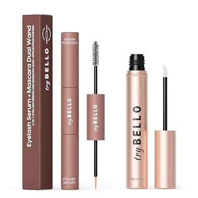 Trybello 2-in-1 Eyelash Growth Serum + Mascara + Eyebrow Growth Serum
