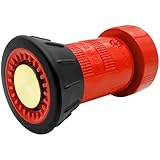 SAFBY Fire Hose Nozzle Thermoplastic Fire Equipment Spray Jet Fog (1.5