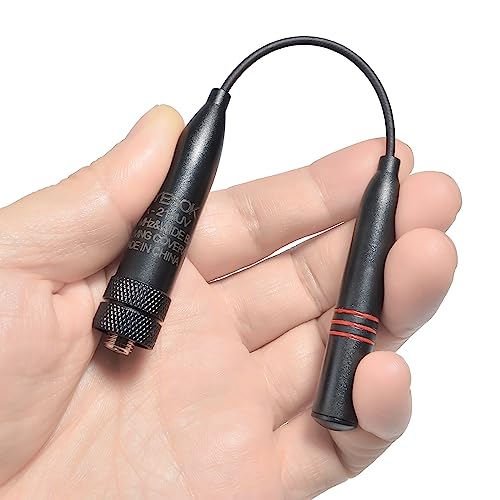 UAYESOK Walkie Talkie Antenna SMA Female Dual Band VHF UHF 144MHz 430MHz Handheld Aerial for 2m 70cm Baofeng UV-5R UV-9R BF-888S GT-3 UV-82 Retevis Kenwood Portable Amateur Ham Two Way Radio - Image 2