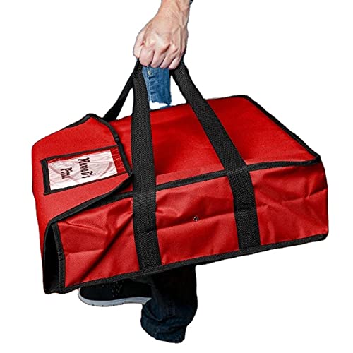 Double R Bags Pizza Bag, Thermal Pizza Delivery Bags Insulated Pizza