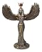 Ebros Egyptian Theme Isis With Open Wings Goddess of Magic and Nature Bronzed Statue Sculpture