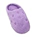 Childrens/Kids Big Girls Flower Design Slip-On Indoor Footwear/Slippers
