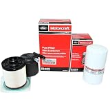 Motorcraft Diesel Fuel and Oil Filter Change Kit - Includes FD-4615 Fuel filter & FL-2124S Oil