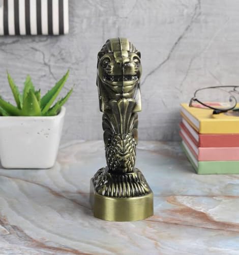 Image of VRB Dec 1 Set for Statue Study Office Desk Decor Showpiece Gift Decoration Accessories Items Decorative Showpeice for Home ((Singapore Merlion))