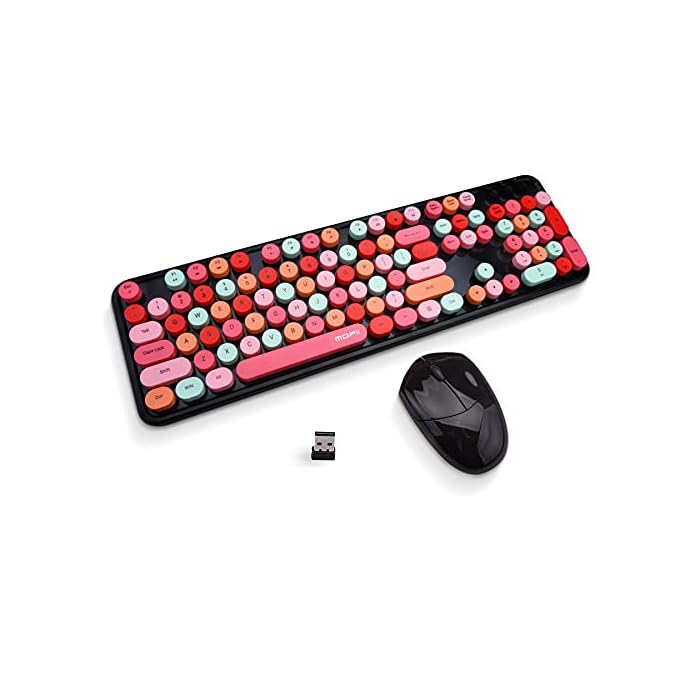 Buy MOFii Wireless Keyboard and Mouse Set, Colorful Full Size